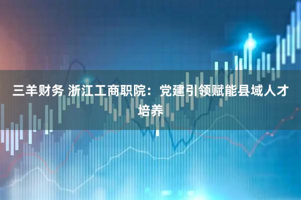 三羊财务 浙江工商职院：党建引领赋能县域人才培养